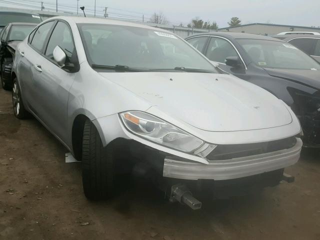 1C3CDFBA1DD302796 - 2013 DODGE DART SXT SILVER photo 1