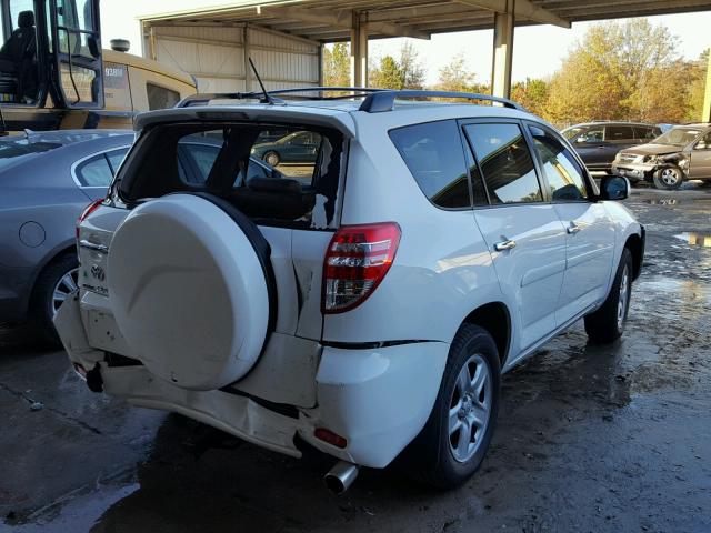 JTMZF4DV2AD024569 - 2010 TOYOTA RAV4 WHITE photo 4