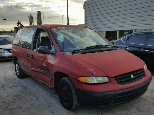 2P4FP25B2VR225444 - 1997 PLYMOUTH VOYAGER RED photo 1