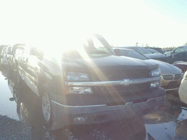 2GCEC19V151110746 - 2005 CHEVROLET SILVERADO BLACK photo 1