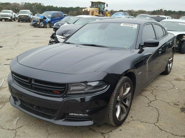 2C3CDXCT5GH242308 - 2016 DODGE CHARGER R/ BLACK photo 2