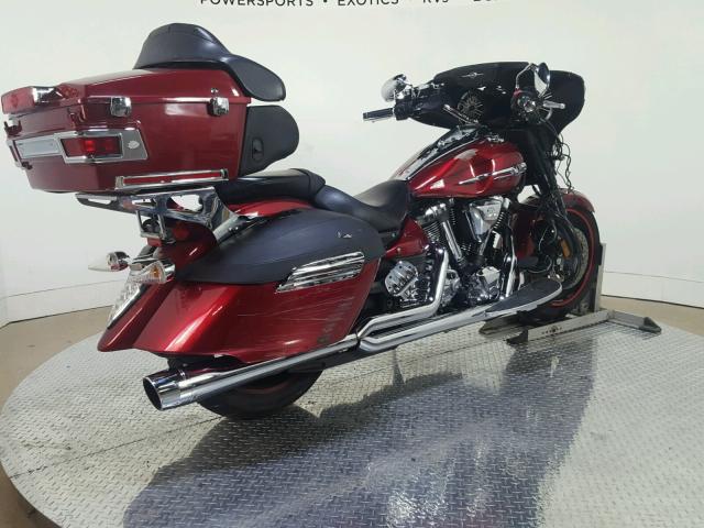 JYAVP22E8EA011041 - 2014 YAMAHA XV1900 CT RED photo 8