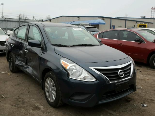 3N1CN7AP9GL875676 - 2016 NISSAN VERSA S BLACK photo 1