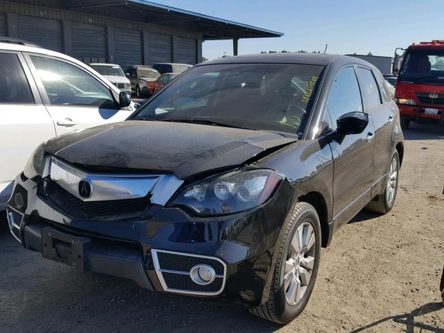 5J8TB2H25AA003479 - 2010 ACURA RDX BLACK photo 2