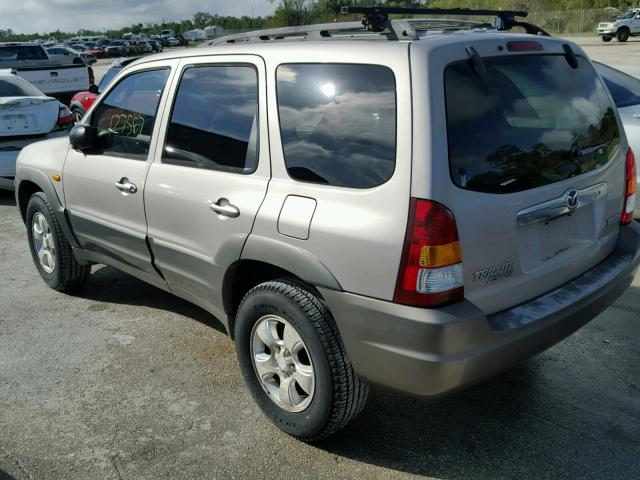 4F2YU091X1KM31082 - 2001 MAZDA TRIBUTE LX SILVER photo 3