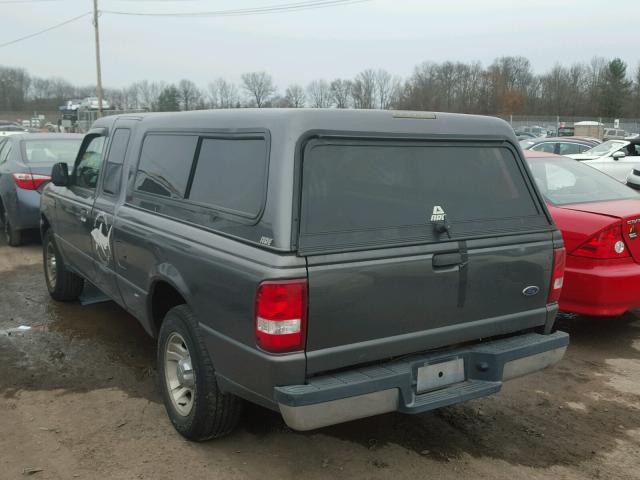 1FTYR14U96PA42047 - 2006 FORD RANGER SUP GRAY photo 3