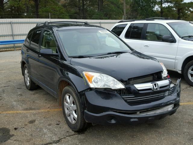 JHLRE38798C056298 - 2008 HONDA CR-V EXL BLACK photo 1