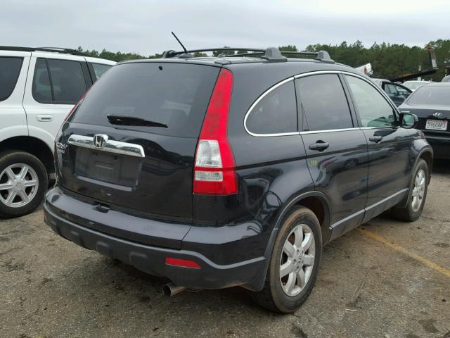 JHLRE38798C056298 - 2008 HONDA CR-V EXL BLACK photo 4