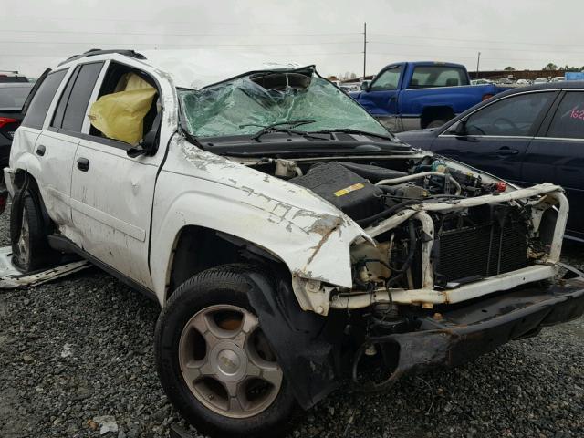 1GNDS13S182201783 - 2008 CHEVROLET TRAILBLAZE WHITE photo 1