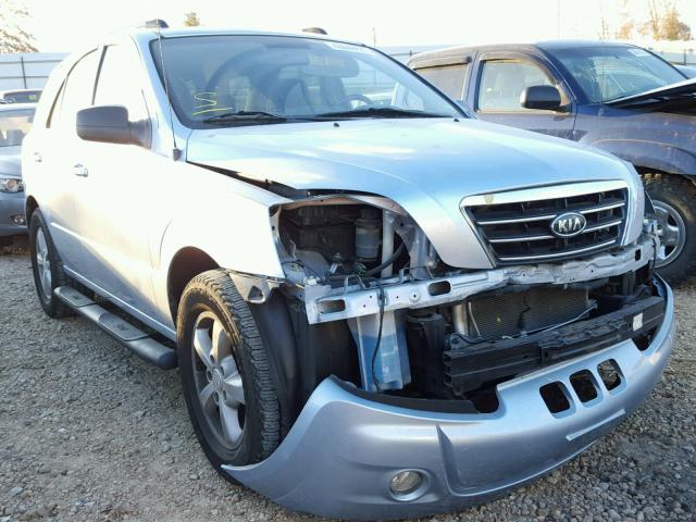 KNDJD735985763125 - 2008 KIA SORENTO EX BLUE photo 1