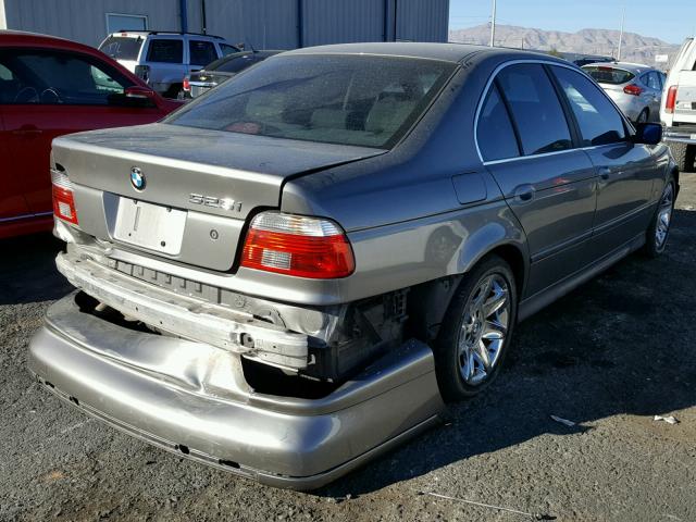 WBADT43413G030342 - 2003 BMW 525 I AUTO CHARCOAL photo 4