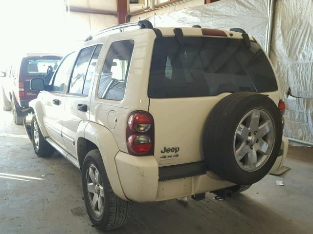 1J4GL58K45W533105 - 2005 JEEP LIBERTY LI WHITE photo 3