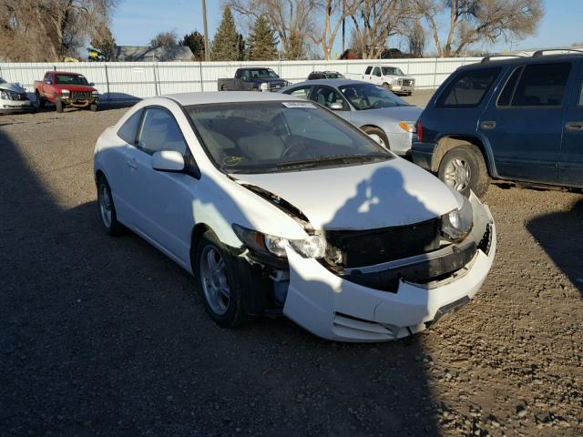 2HGFG12649H537669 - 2009 HONDA CIVIC LX WHITE photo 1