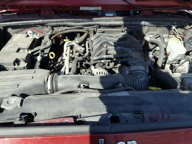 1C4BJWDG9DL599081 - 2013 JEEP WRANGLER U MAROON photo 7