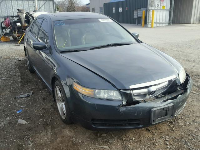 19UUA66284A021545 - 2004 ACURA TL GREEN photo 1