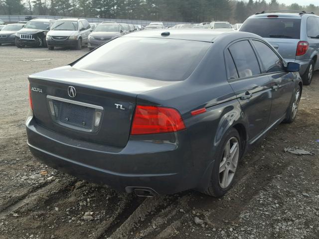 19UUA66284A021545 - 2004 ACURA TL GREEN photo 4