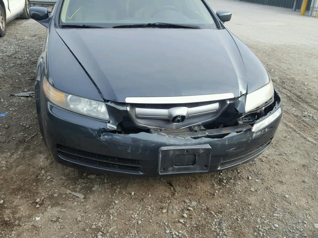 19UUA66284A021545 - 2004 ACURA TL GREEN photo 9