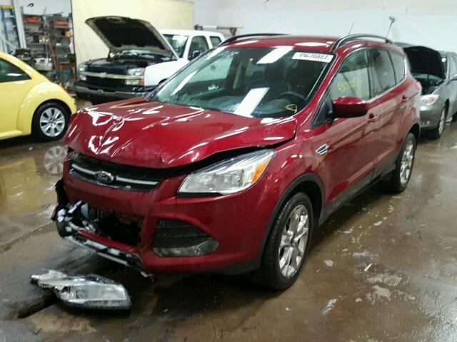 1FMCU0GX1GUA20292 - 2016 FORD ESCAPE SE MAROON photo 2