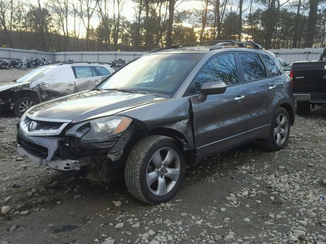 5J8TB18588A004768 - 2008 ACURA RDX TECHNO GRAY photo 2