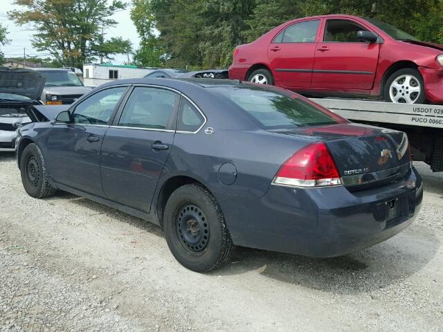 2G1WB58N781334309 - 2008 CHEVROLET IMPALA LS GRAY photo 3