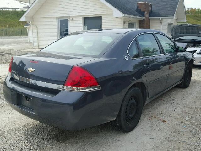 2G1WB58N781334309 - 2008 CHEVROLET IMPALA LS GRAY photo 4