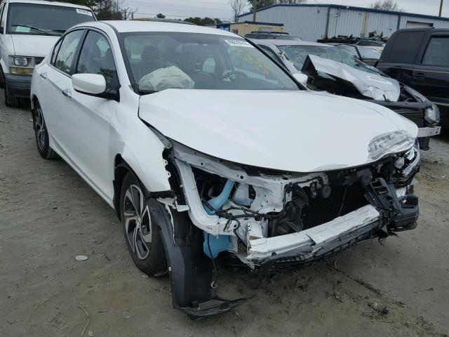 1HGCR2F31GA236498 - 2016 HONDA ACCORD LX WHITE photo 1