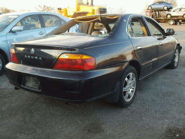 19UUA5664YA007371 - 2000 ACURA 3.2TL BLACK photo 4