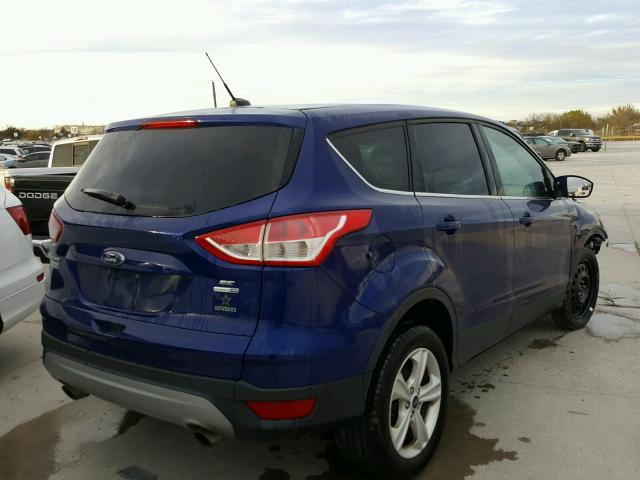 1FMCU9GX0GUA76924 - 2016 FORD ESCAPE SE BLUE photo 4