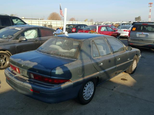 1G4NJ52M9VC455513 - 1997 BUICK SKYLARK GR GREEN photo 4