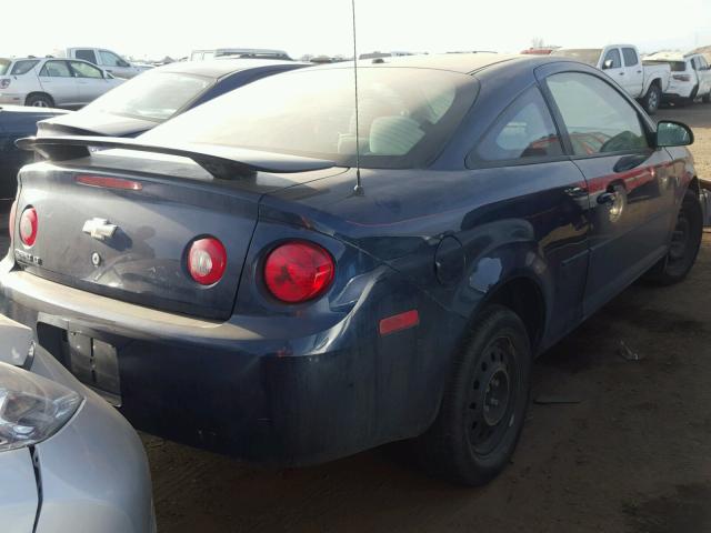 1G1AL18F087199539 - 2008 CHEVROLET COBALT LT BLUE photo 4