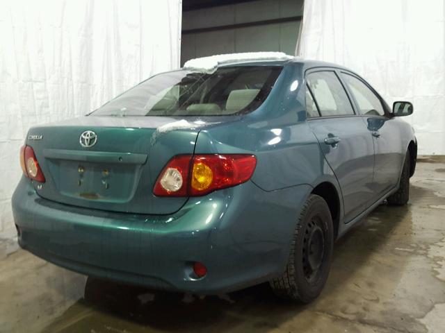 JTDBL40E19J035091 - 2009 TOYOTA COROLLA BA GREEN photo 4