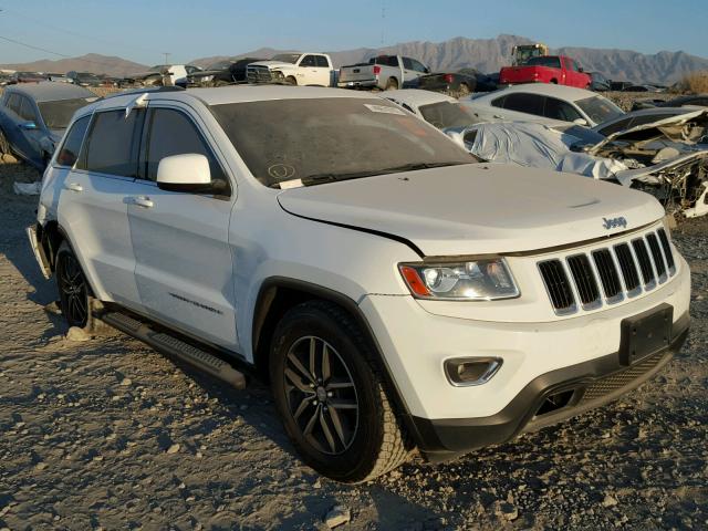 1C4RJEAG5EC270893 - 2014 JEEP GRAND CHER WHITE photo 1