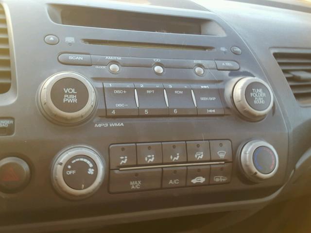 19XFA16979E002609 - 2009 HONDA CIVIC EXL ლურჯი ფოტო 9