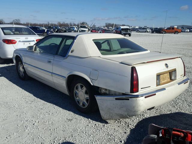 1G6EL12Y5YU157147 - 2000 CADILLAC ELDORADO E WHITE photo 3