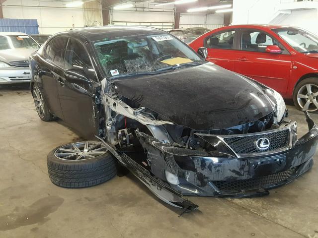 JTHCK262585025128 - 2008 LEXUS IS 250 BLACK photo 1