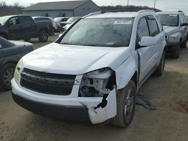 2CNDL73F166019671 - 2006 CHEVROLET EQUINOX LT WHITE photo 2