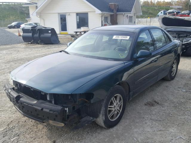 2G4WB55K221172528 - 2002 BUICK REGAL LS 绿色 照片 2