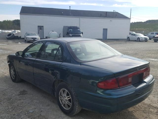 2G4WB55K221172528 - 2002 BUICK REGAL LS 绿色 照片 3