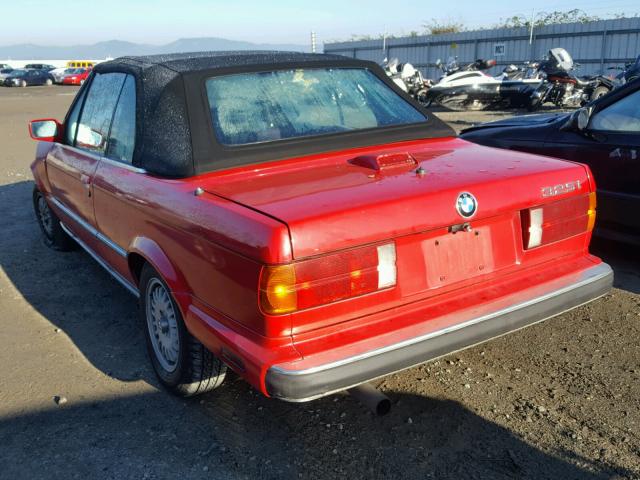 WBABB2306J8858065 - 1988 BMW 325 I AUTO RED photo 3