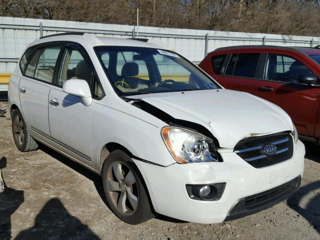 KNAFG526877103587 - 2007 KIA RONDO LX WHITE photo 1