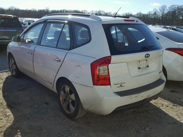 KNAFG526877103587 - 2007 KIA RONDO LX WHITE photo 3