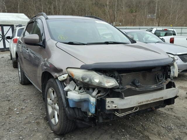 JN8AZ18W09W110487 - 2009 NISSAN MURANO S CHARCOAL photo 1