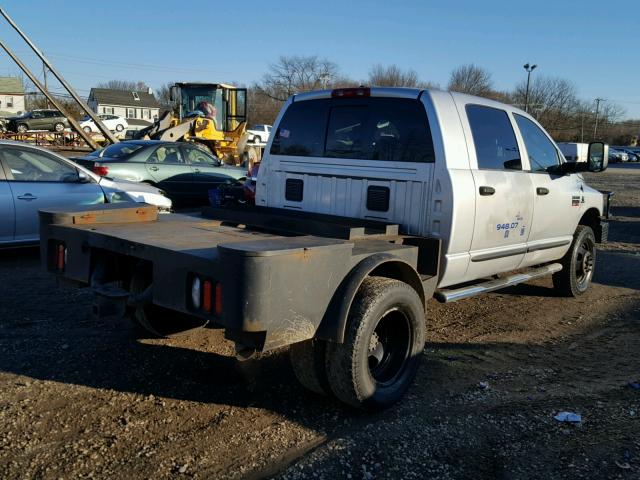 3D7MX49A78G144433 - 2008 DODGE RAM 3500 SILVER photo 4