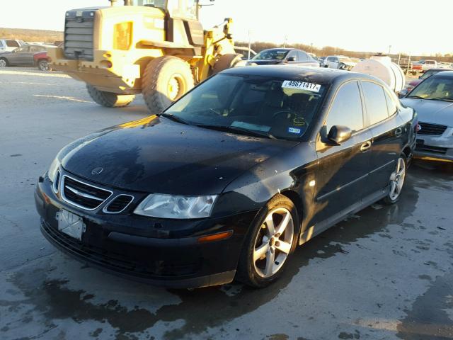 YS3FB45S741040185 - 2004 SAAB 9-3 LINEAR BLACK photo 2