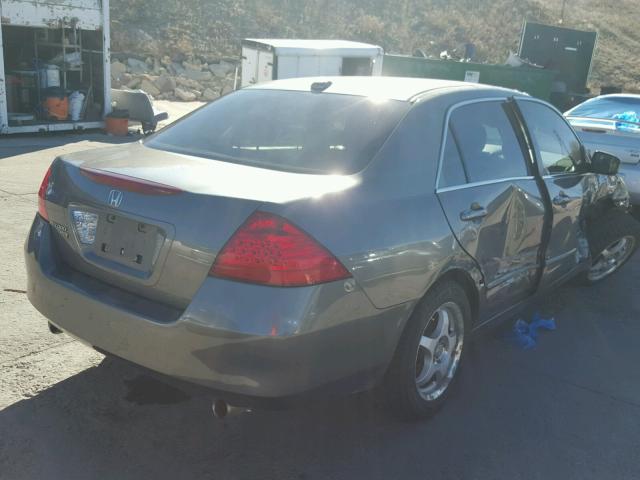 1HGCM65556A025103 - 2006 HONDA ACCORD EX CHARCOAL photo 4