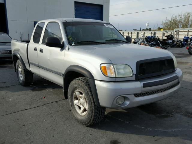 5TBBT44193S402572 - 2003 TOYOTA TUNDRA ACC SILVER photo 1