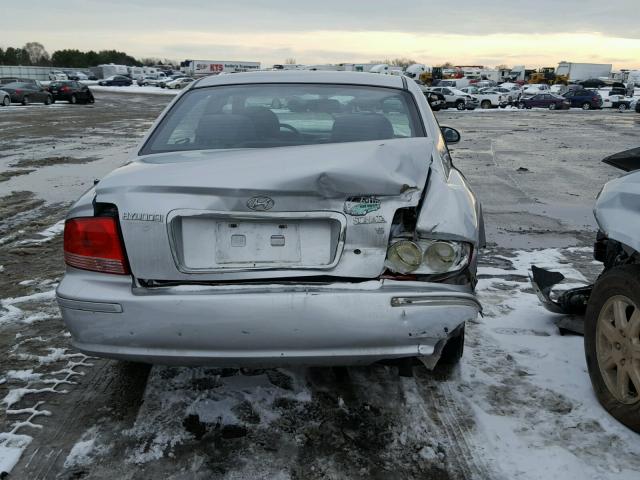 KMHWF35HX5A207971 - 2005 HYUNDAI SONATA GLS SILVER photo 10