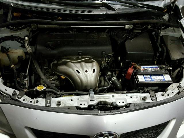 2T1BE40E09C026078 - 2009 TOYOTA COROLLA XR 银色 照片 7