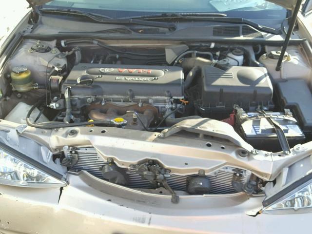 4T1BE32K73U198367 - 2003 TOYOTA CAMRY LE TAN photo 7