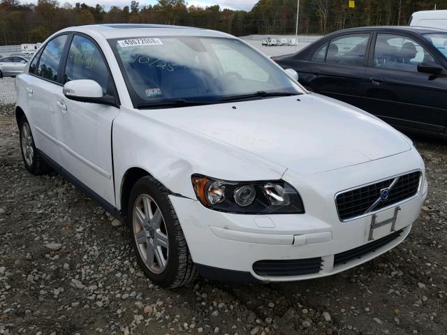 YV1MS390372314654 - 2007 VOLVO S40 2.4I WHITE photo 1